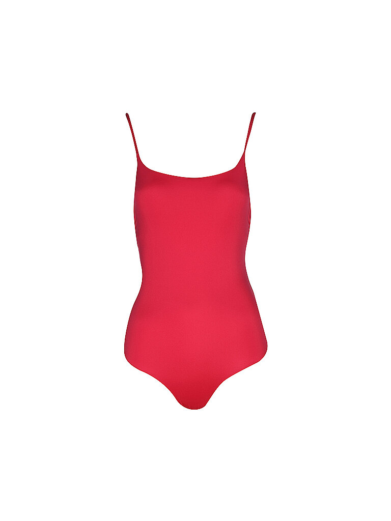 MRS & HUGS Damen Badeanzug Basic rot | 36